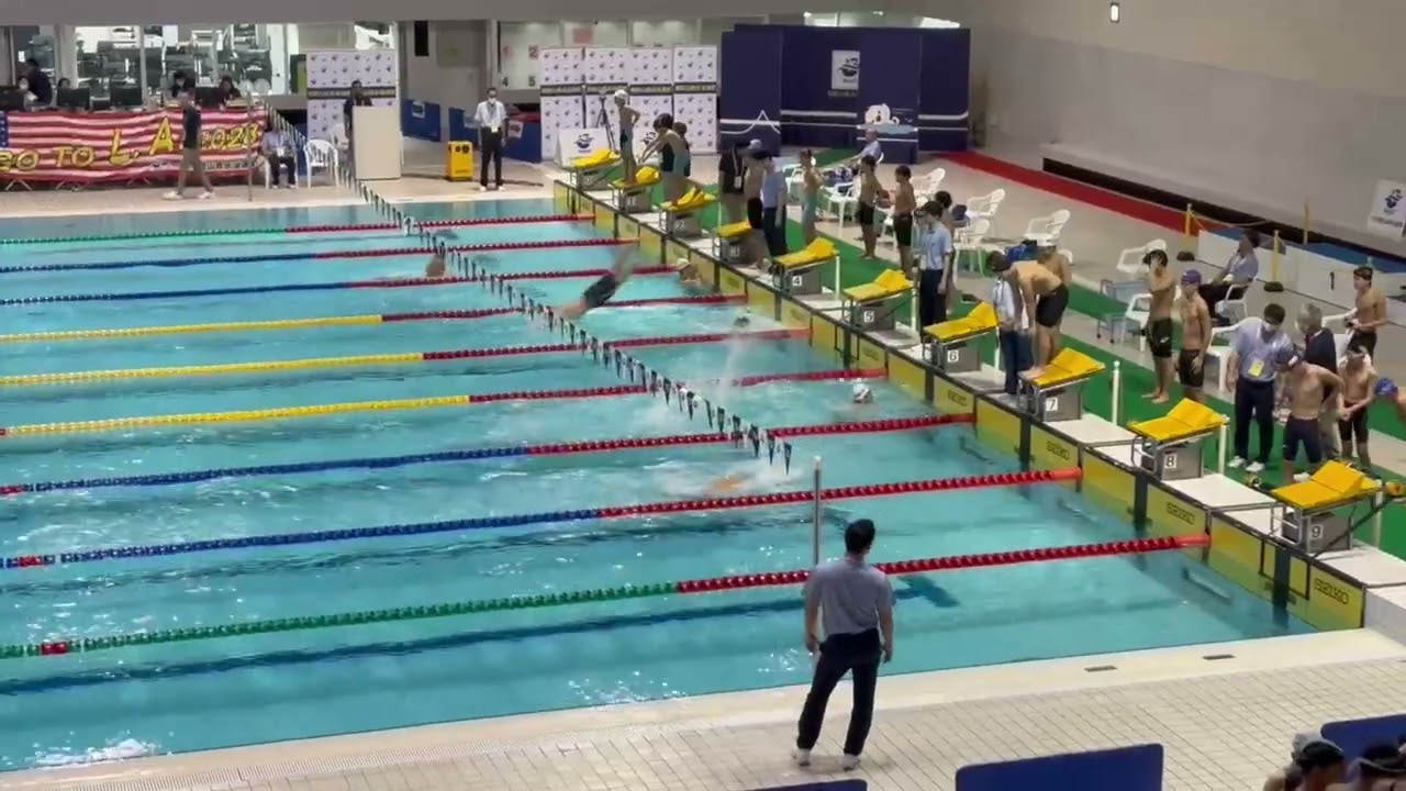 2026県短　4×50mメドレーリレー　予選　中村→小代→水本→加藤