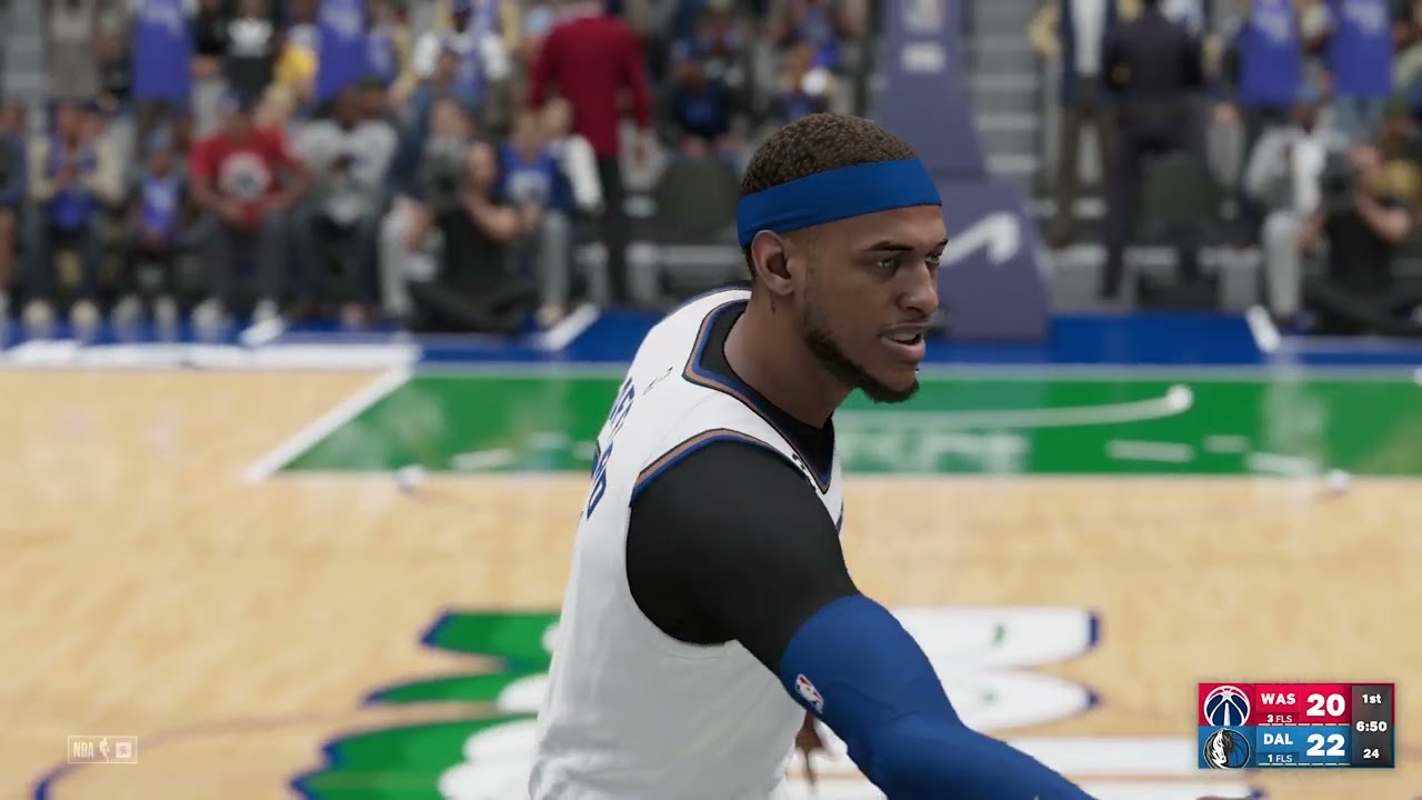 NBA 2K23 (Next Gen) - (City Classic Uniforms) Washington Wizards vs Dallas Mavericks