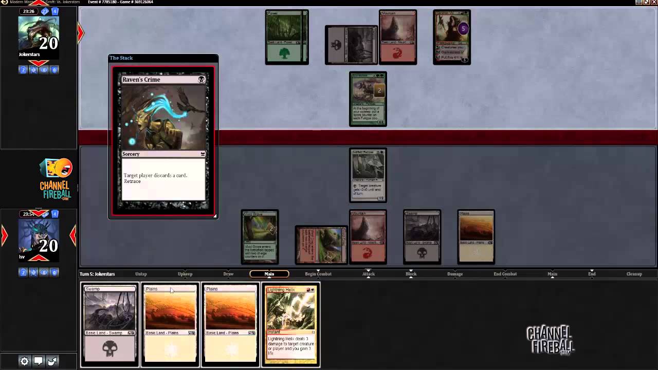Channel LSV  - Modern Masters Draft #7 (Match 1, Game 1)