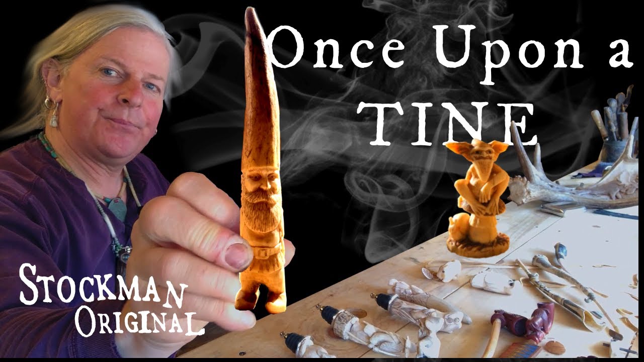 Carved figurines from Deer Antlers (and Moose)