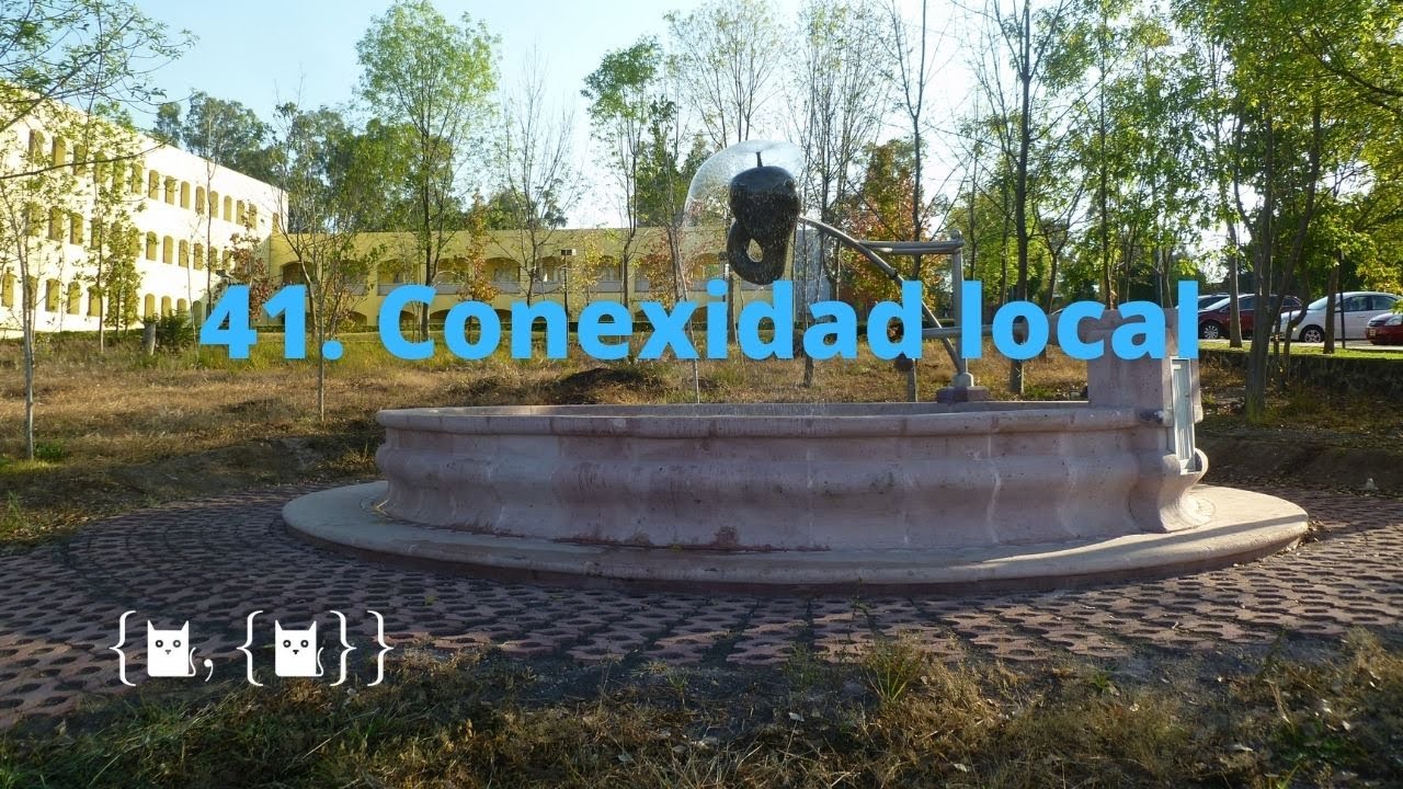 [Posgrado][Topología general] 41. Conexidad local (2021-11-27)