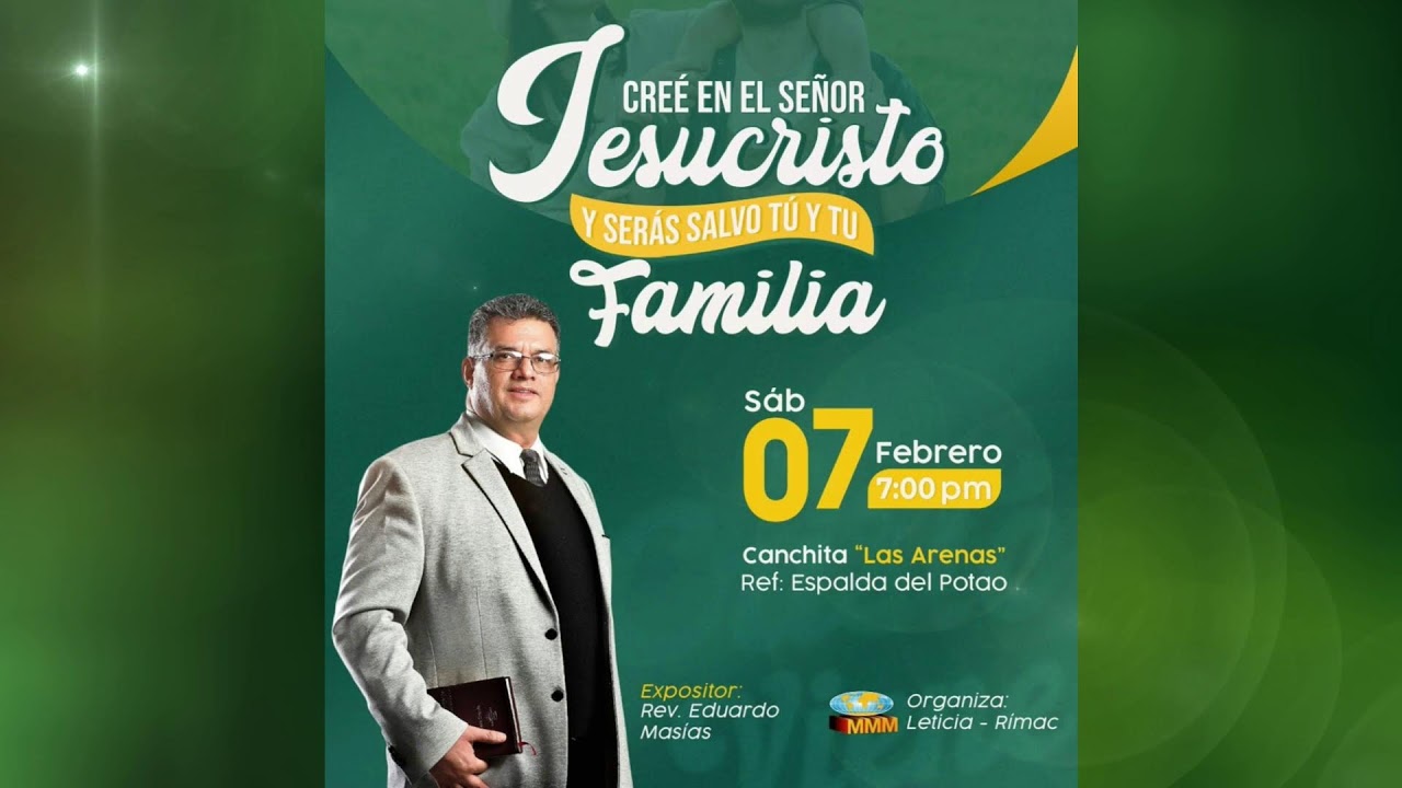 MI SEÑOR ES HERMOSÍSIMO I REV. EDUARDO MASIAS I HE AQUÍ VENGO PRONTO