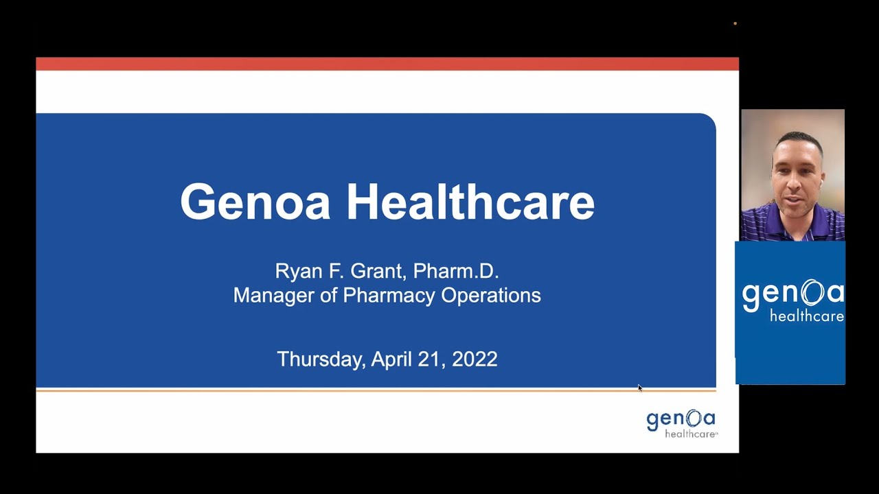 Getting to Know Ryan Grant, Manager of Pharmacy Operations at Genoa Healthcare