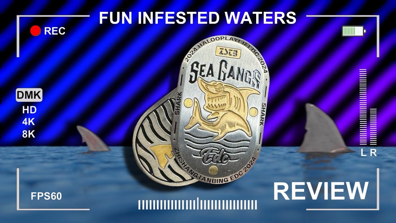 Обзор слайдера Sea Gangs Fidget Slider от Shark EDC