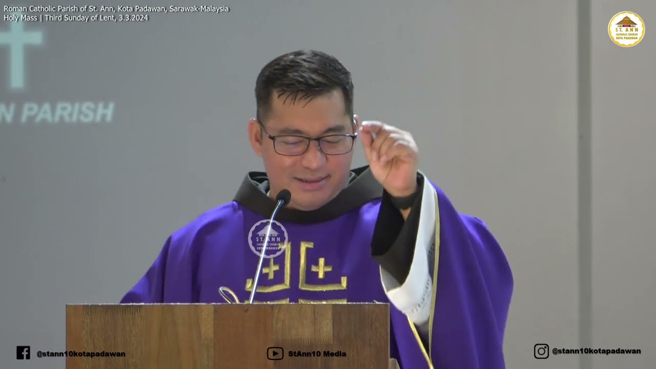 Homily | Third Sunday of Lent, 3.3.2024