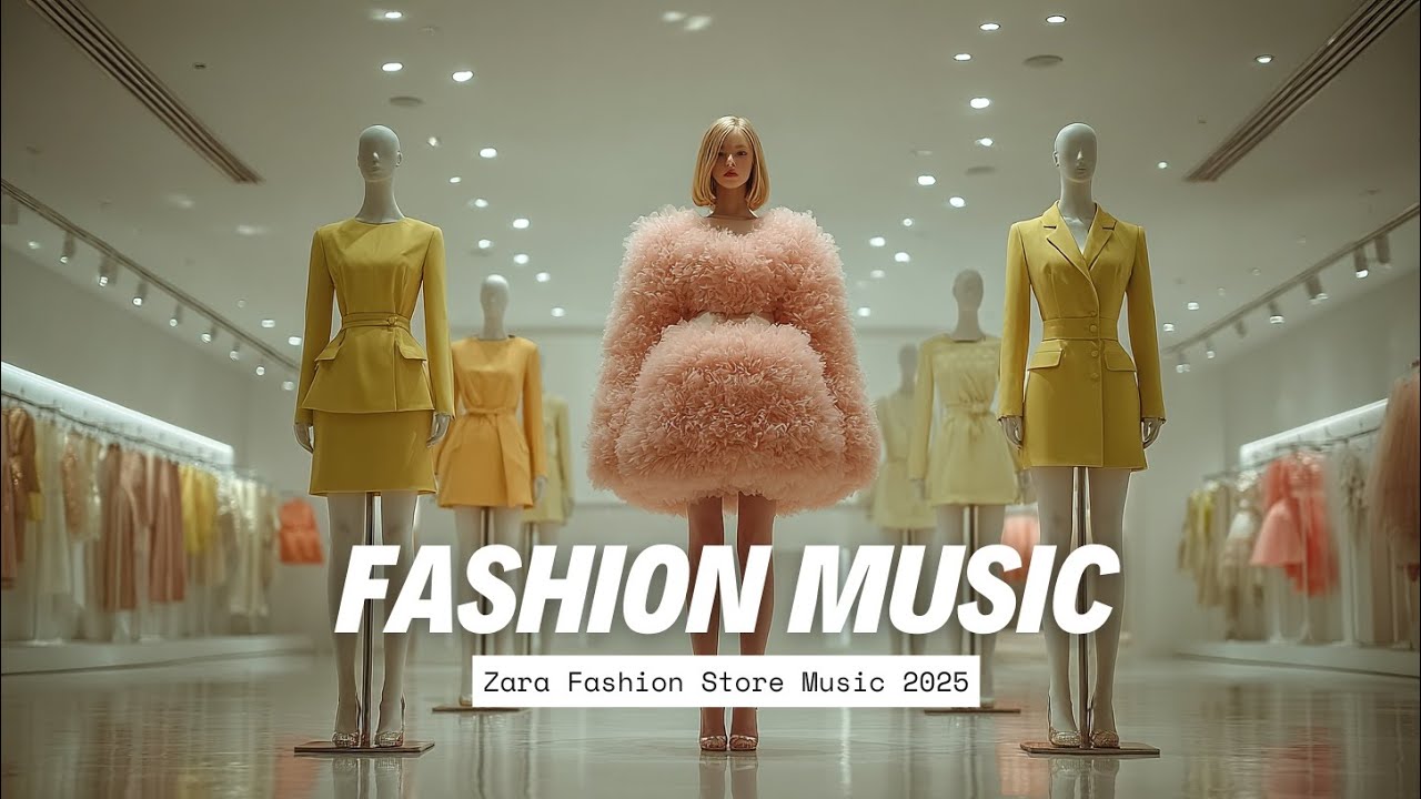Luxury Fashion Music 2025 ✨ Фоновый плейлист для шикарных бутиков и магазинов Zara
