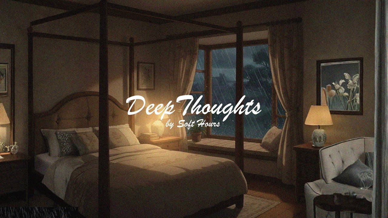 Deep Thoughts in a Cozy Bedroom 🌙 | Soft Music