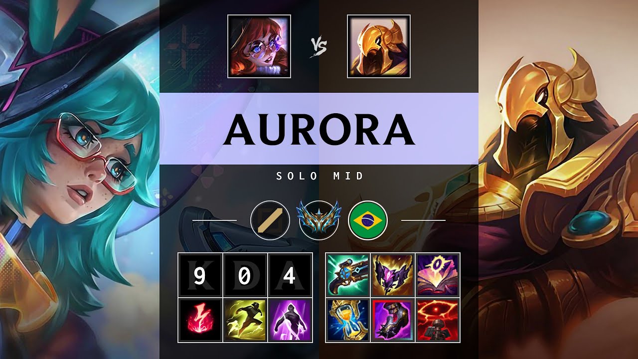 Aurora Mid vs Azir - BR Challenger Patch 25.17