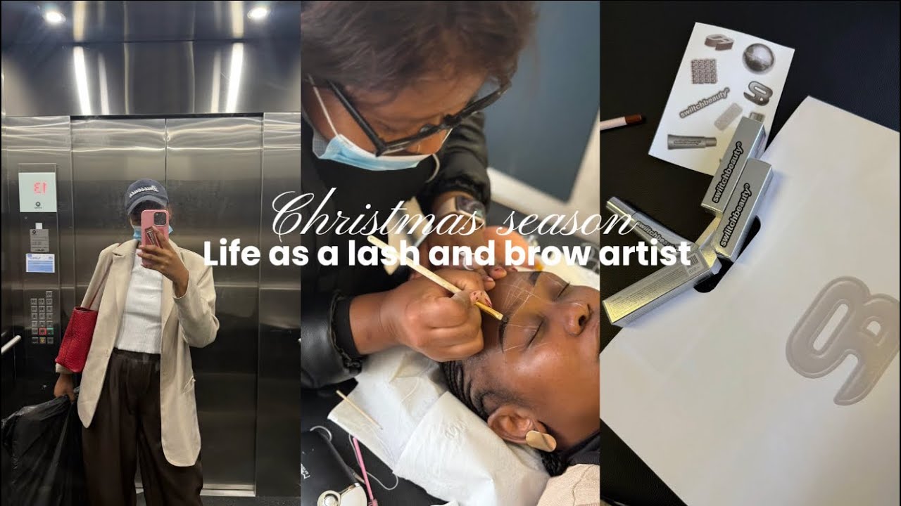 Life as a lash and brow artist 