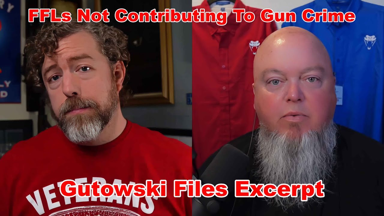 A Gutowski Files Excerpt: BATFE Report Shows FFLs NOT Contributing To Crime Gun