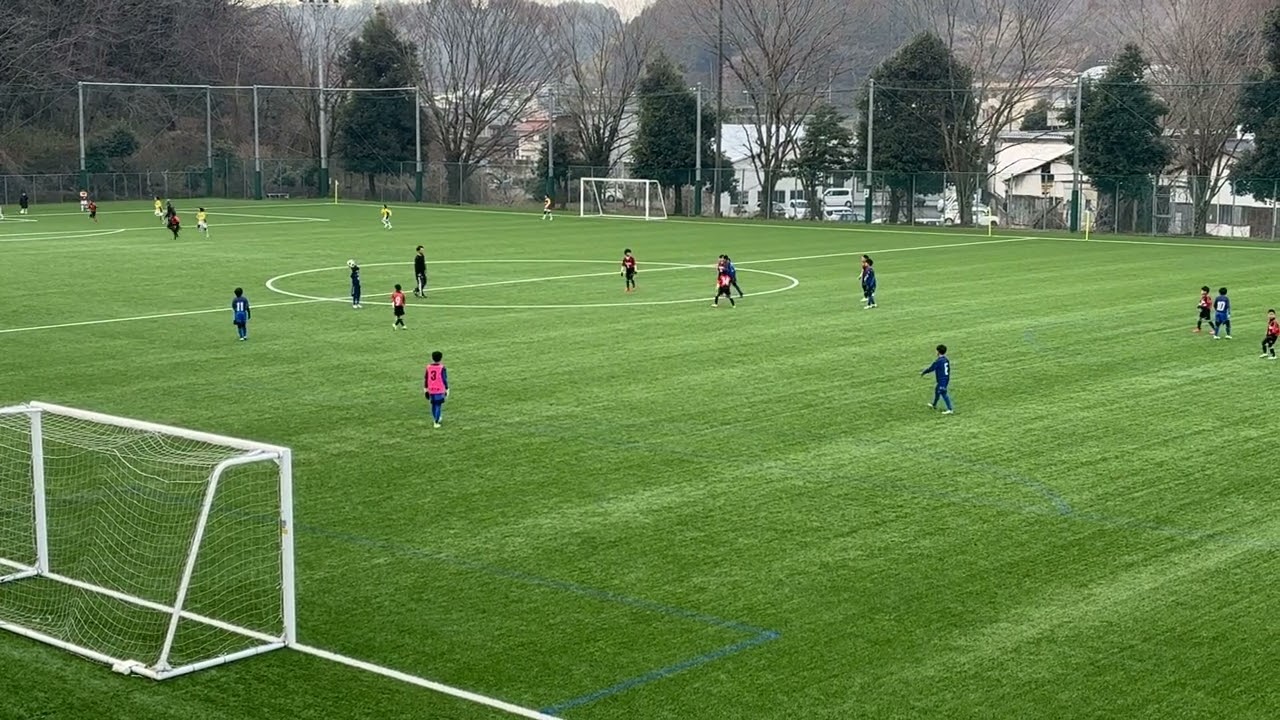 U10vs 三良坂 前半戦　9-0 上下・甲奴カップ　TTCグラウンド2026.3.7