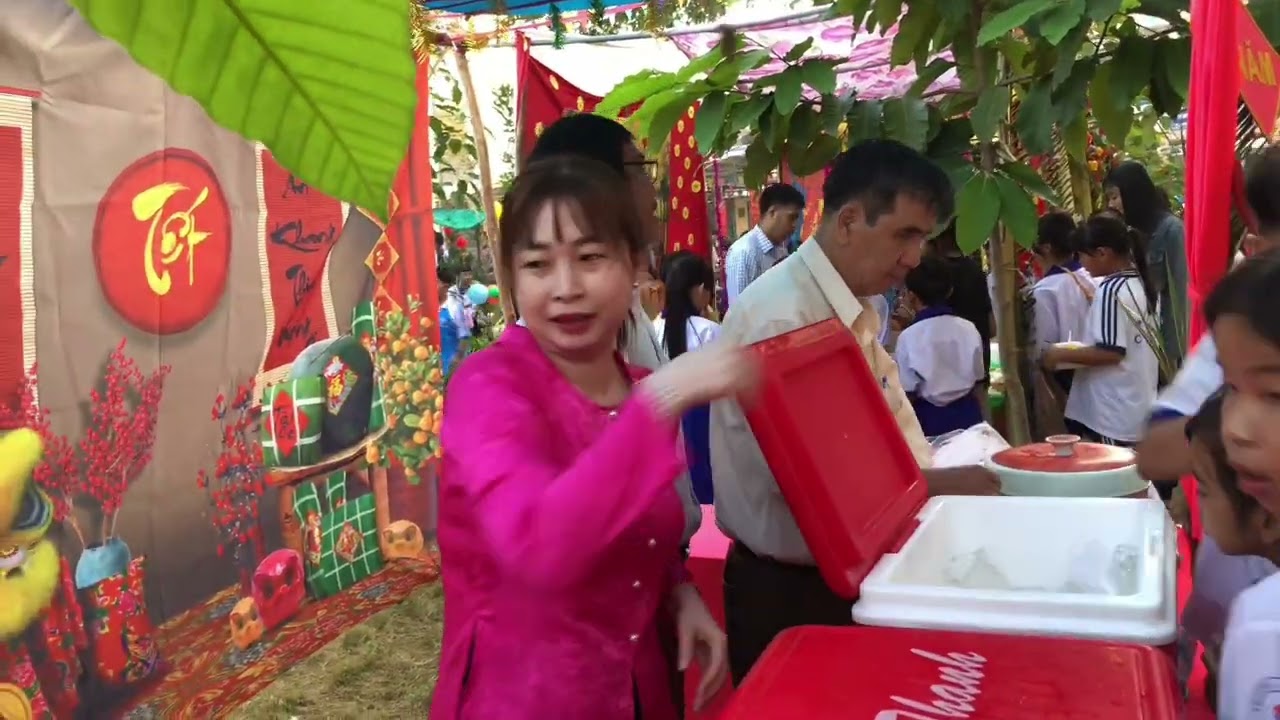 Hội Xuân 2026 Trường Tiểu Học C Nhơn Mỹ 🌼🌸🌺