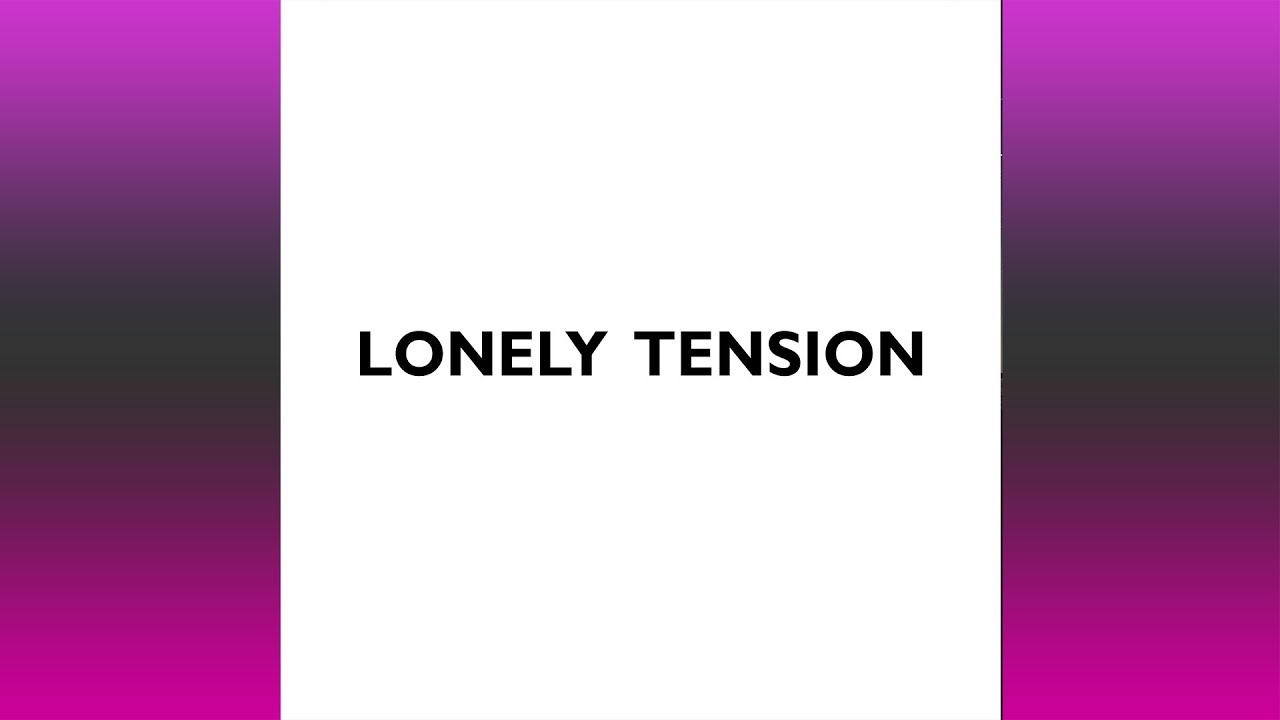 InQfive - Lonely Tension(Tech Mix)
