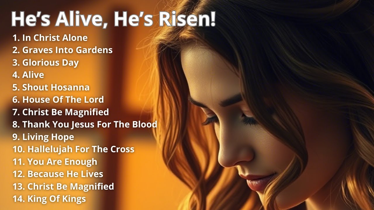 Top Easter Gospel Songs 2025 | He&rsquo;s Alive, He&rsquo;s Risen!