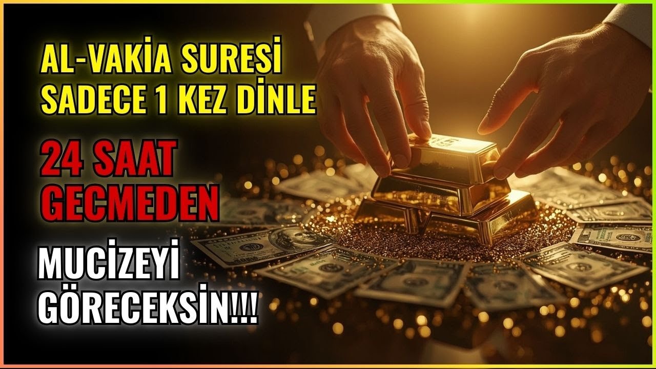 Vakıa Suresi Zenginlik, Bolluk, Bereket Duası - Rızık Ayetleri