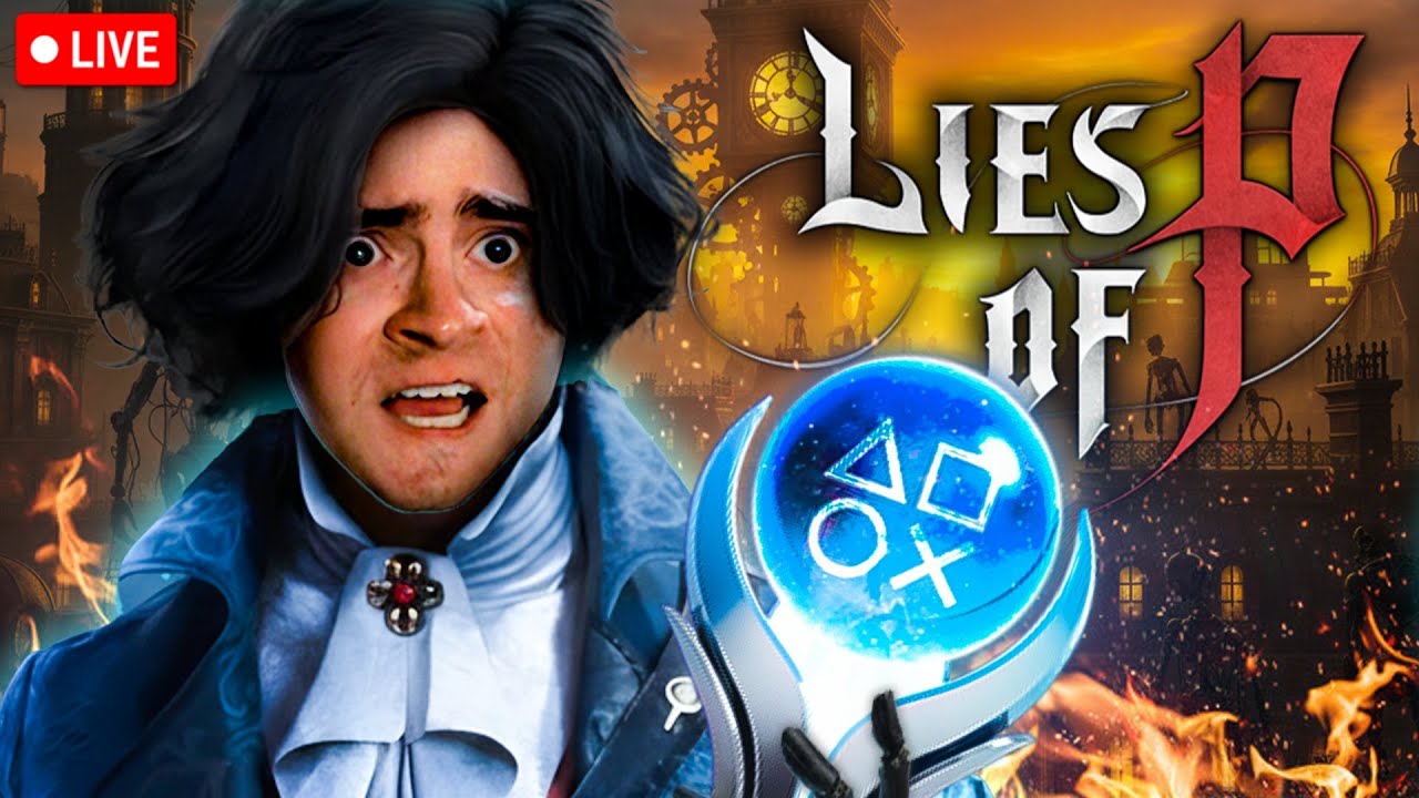 🔴LIVE - STREAM ENDS WHEN I FINISH LIES OF P OVERTURE DLC - Part 6