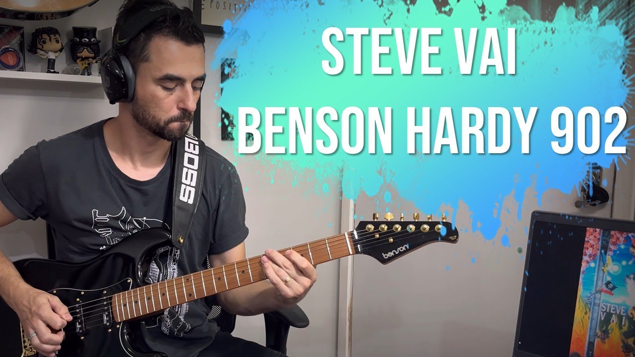 Setup Custo Benefício | Guitarra BENSON e BOSS GT-1 | The Animal - Steve Vai Cover