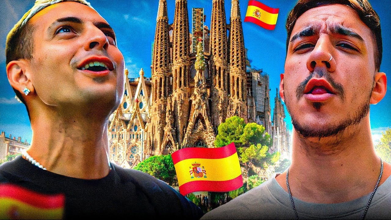 VIAJAMOS a ESPAÑA #VLOG 6 JUGAMOS FICHINES y CONOCEMOS la SAGRADA FAMILIA