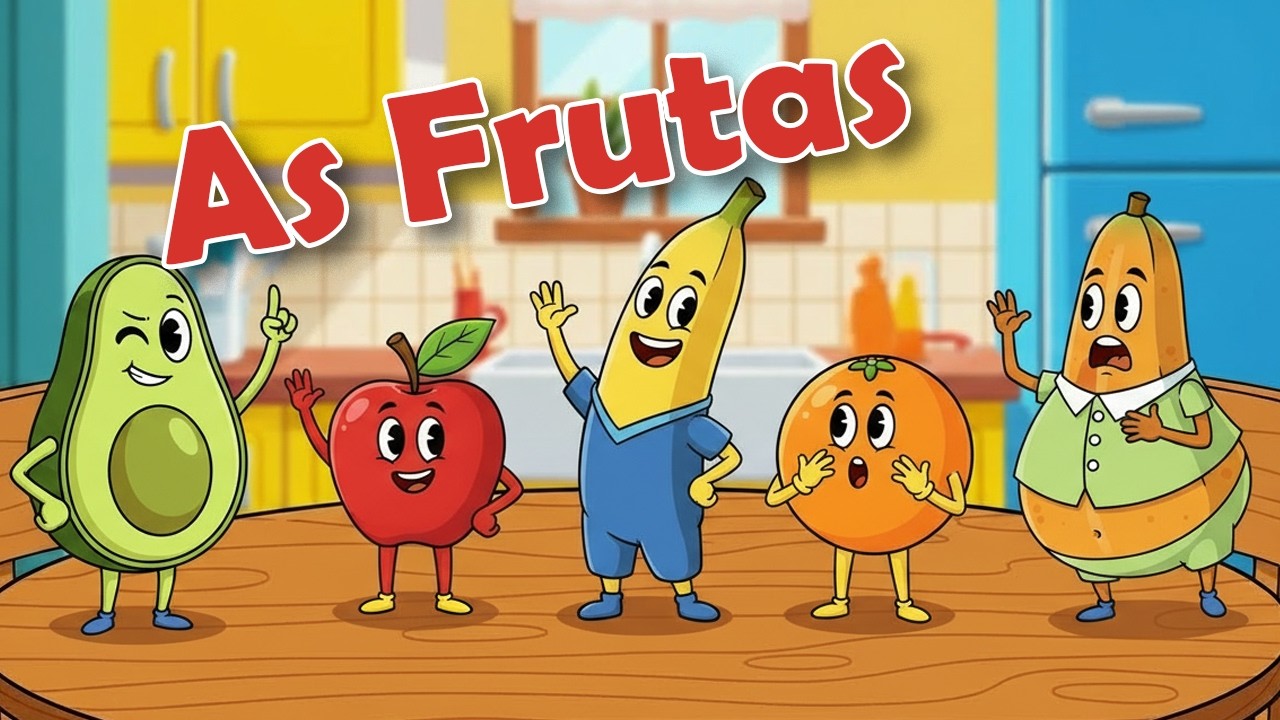 Musica Infantil - AS FRUTAS (Clip Infantil)