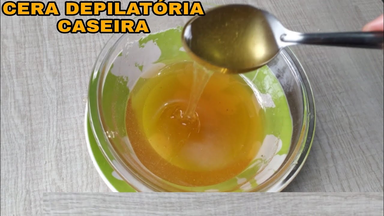 CERA CASEIRA PARA DEPILAÇÃO VIRILHA AXILA E PERNA | COM APENAS 2 INGREDIENTES AÇUCAR E LIMÃO.