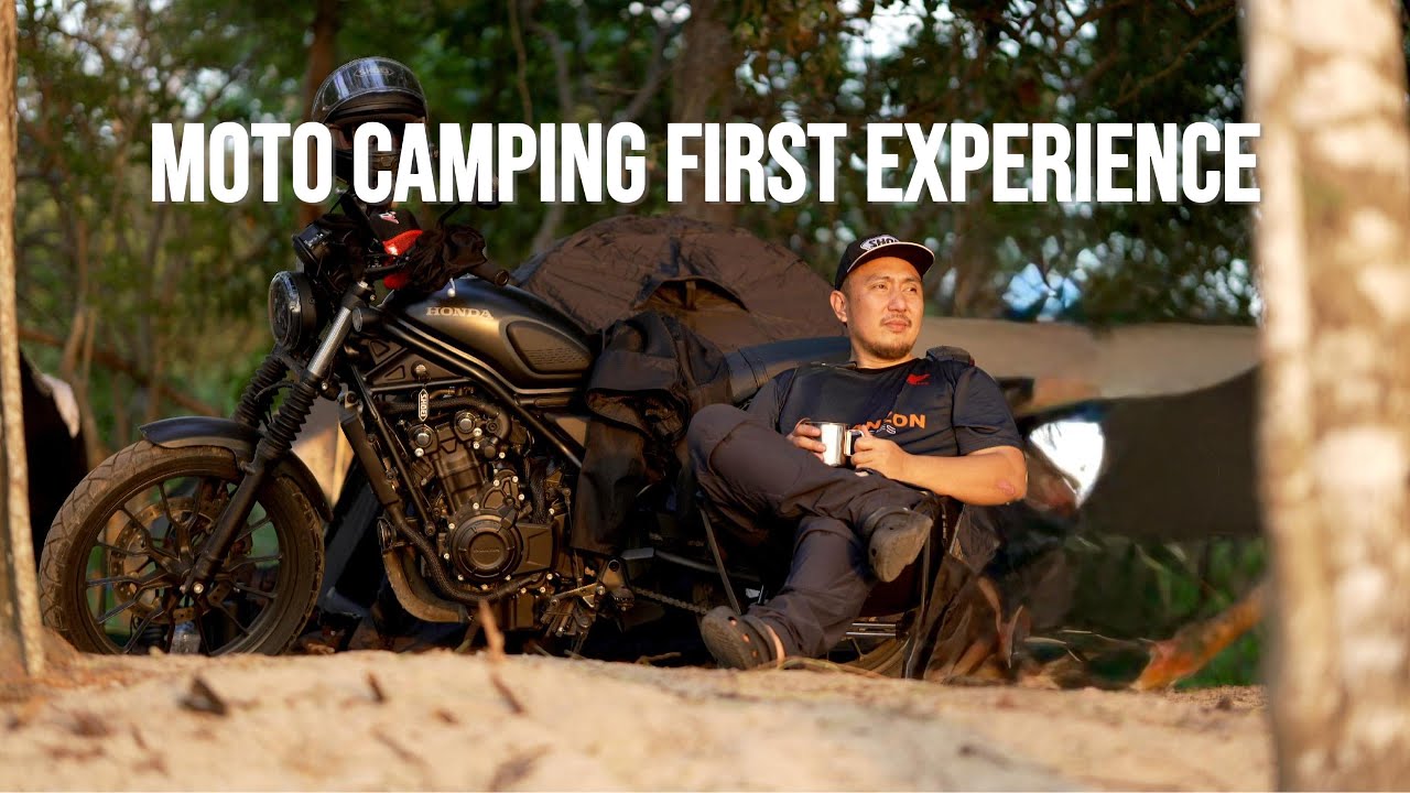 Moto Camping for the first time | Honda CL500