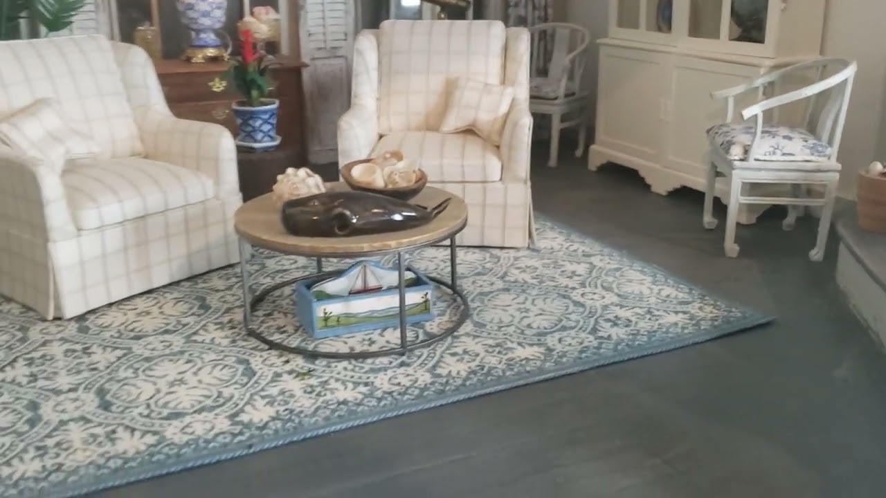 Dollhouse Miniature Beach House