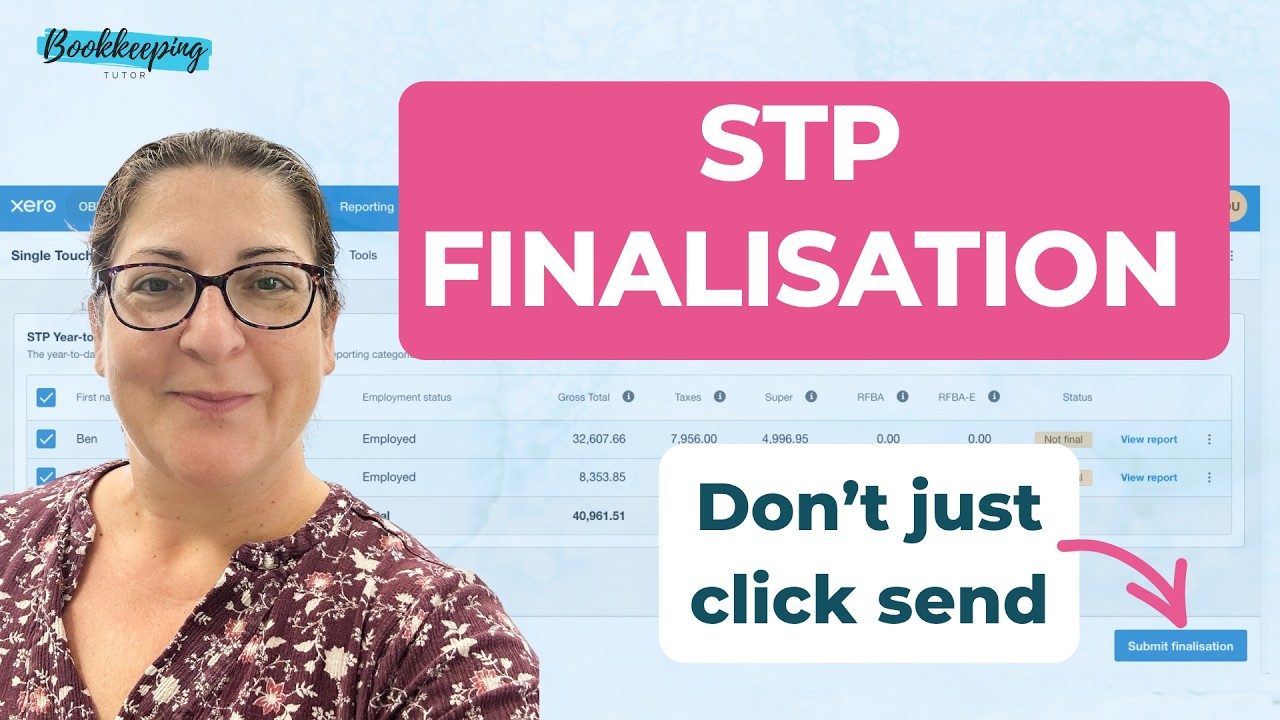 STP finalisation in Xero: year-end payroll checklist (Australia 2026)