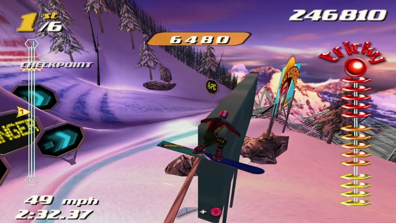 Moby Elysium Alps Race SSX Tricky (HD)