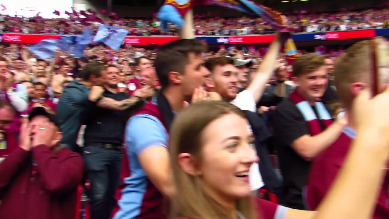 WE ARE GOING UP! ASTON VILLA vs Derby County WEMBLEY 2019