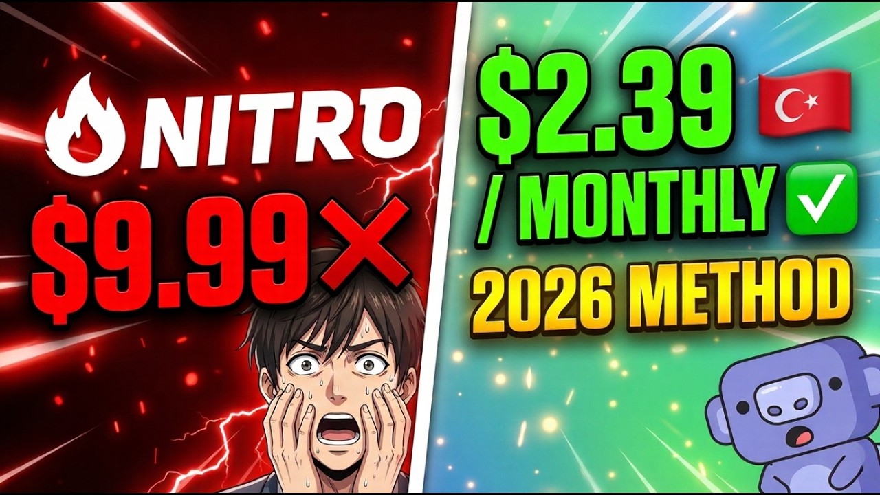 STOP Overpaying for Discord Nitro | 2026 Cheap & Legit Method Explained 🧠
