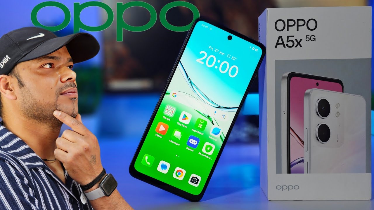 Is Oppo A5x 5G the BEST 5G Smartphone in 2025? Unboxing Details
