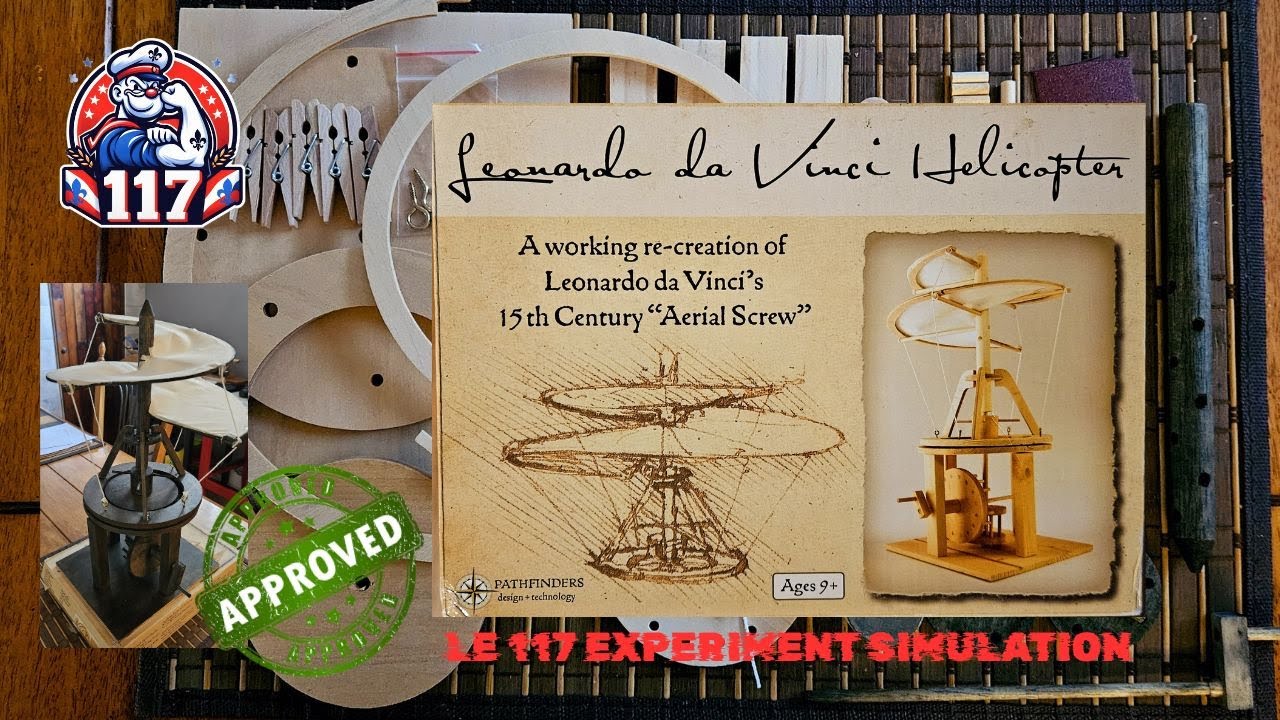Le projet Ré-Créatif : La Visse Aérienne du 15ème siècle de Léonardo DaVinci 