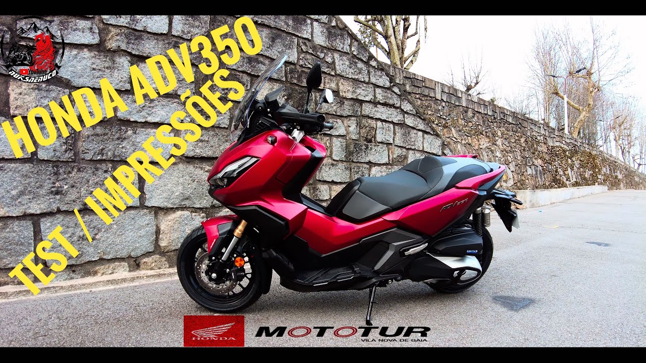 HONDA ADV 350 MODELO 2022(TEST/IMPRESSOES)