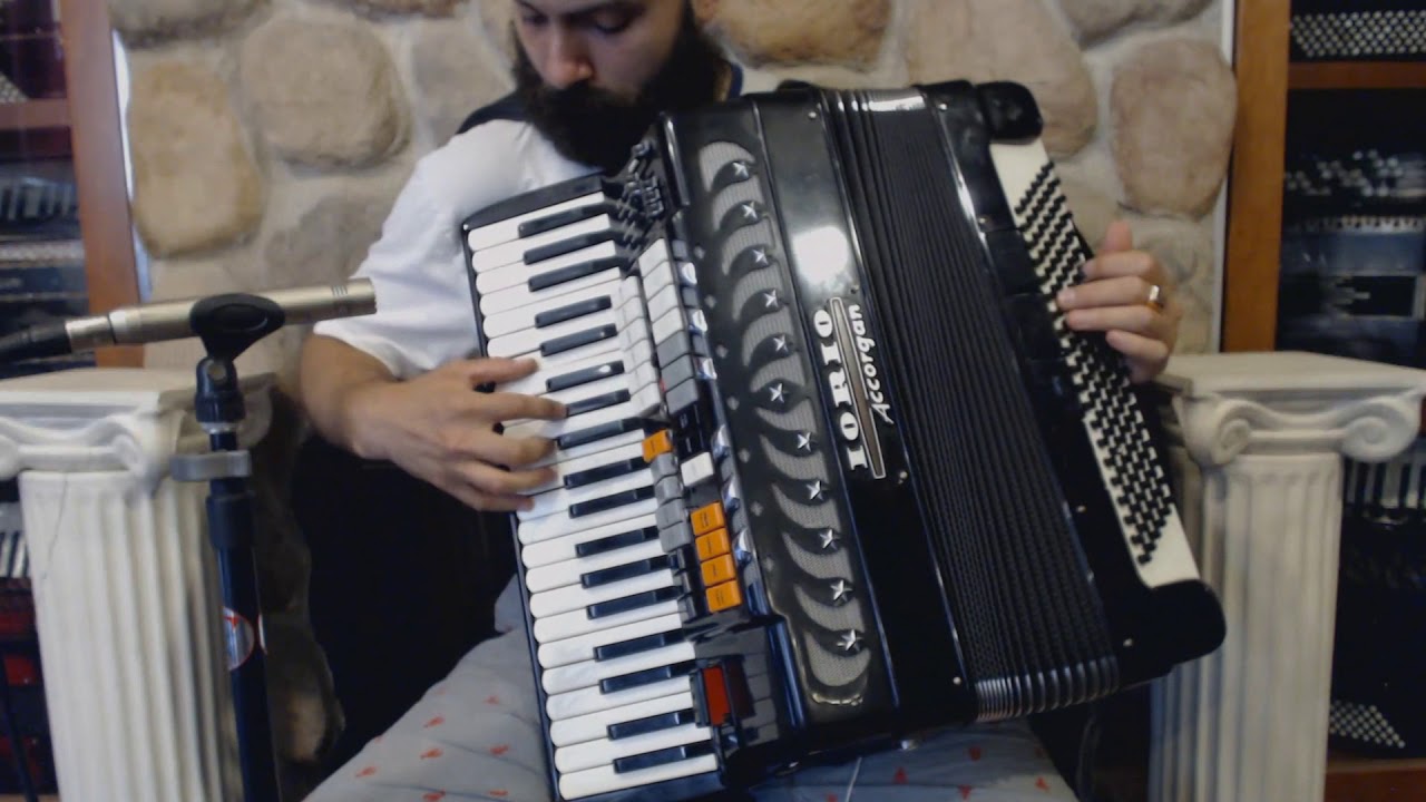3761 - Black Iorio G Series Elka 77 Piano Accordion LMM 41 120 $1199