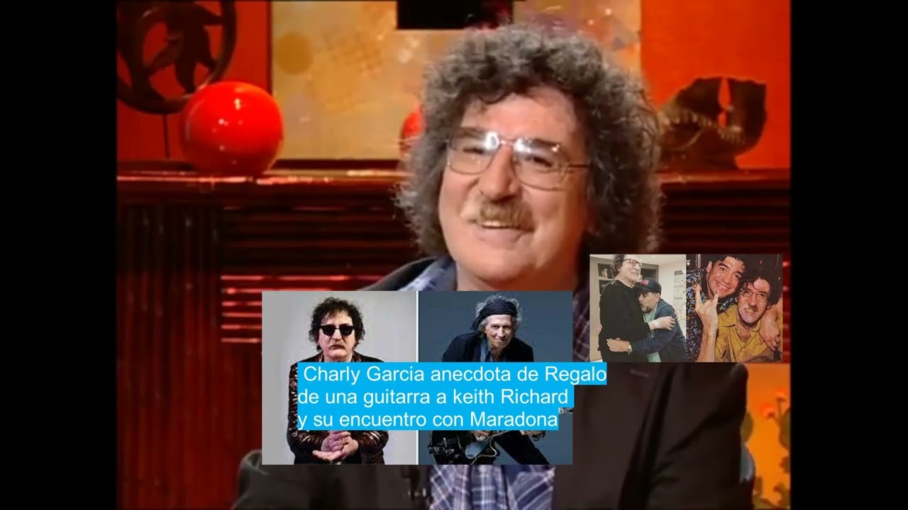 CHARLY GARCIA  |  ANÉCDOTA  ROLLING STONE  Y MARADONA