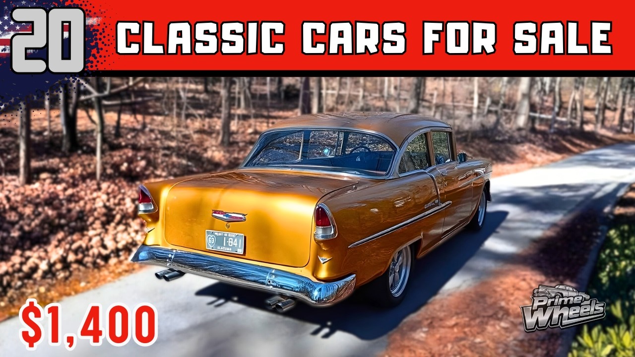20 CHEAP Classic Cars YOU Can Buy Today