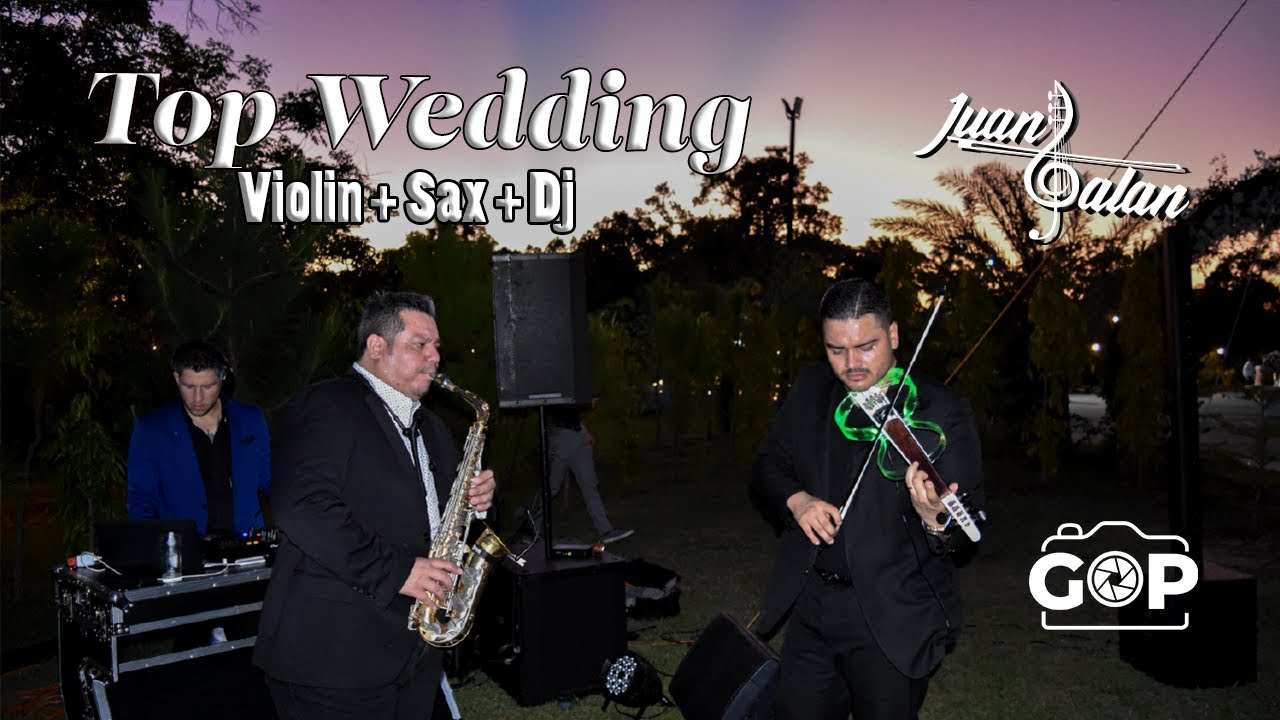 Violin, Dj y Sax en Boda de Lujo en El Salvador! Mónaco 🎻🔥