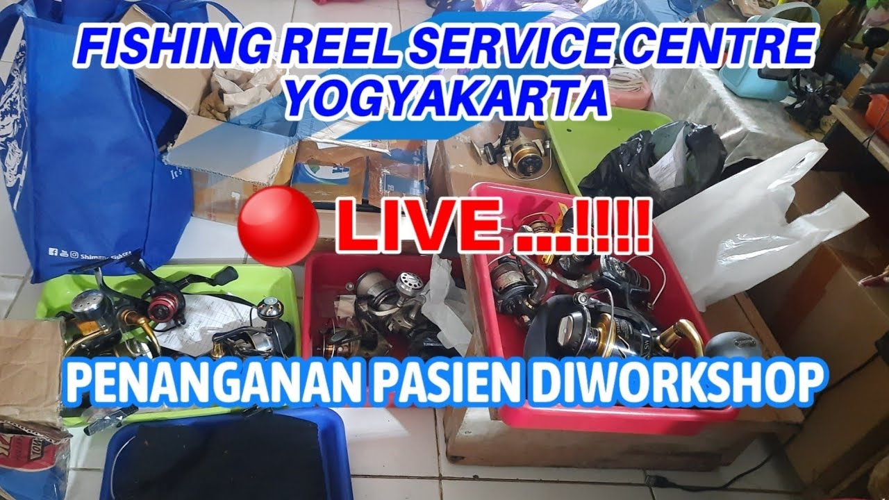 MENANGANI SHIMANO NASCI 4000HG YANG KONDISI NYA PARAH