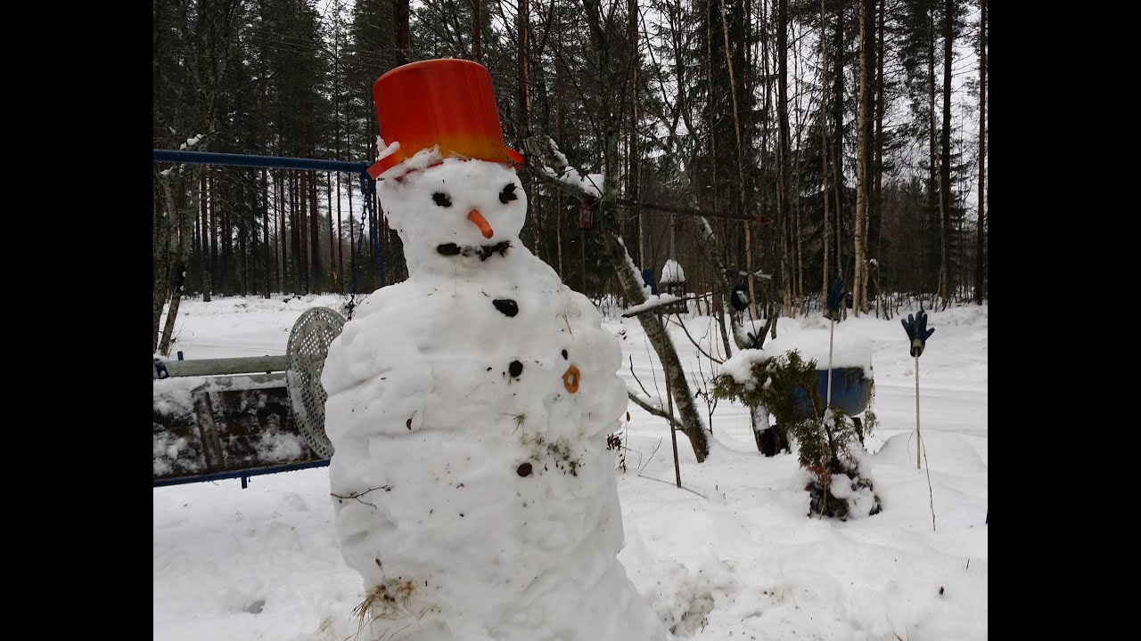 Marraskuun lumi,pakkastilanne  Utajärvellä vuonna -2019 -- Tane