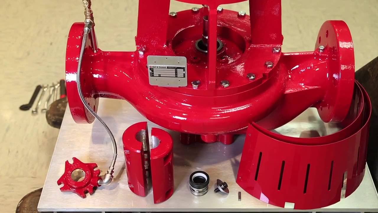 Mechanical Seal Maintenance: Xylem Bell & Gossett Series e-80SC Inline Centrifugal Pump