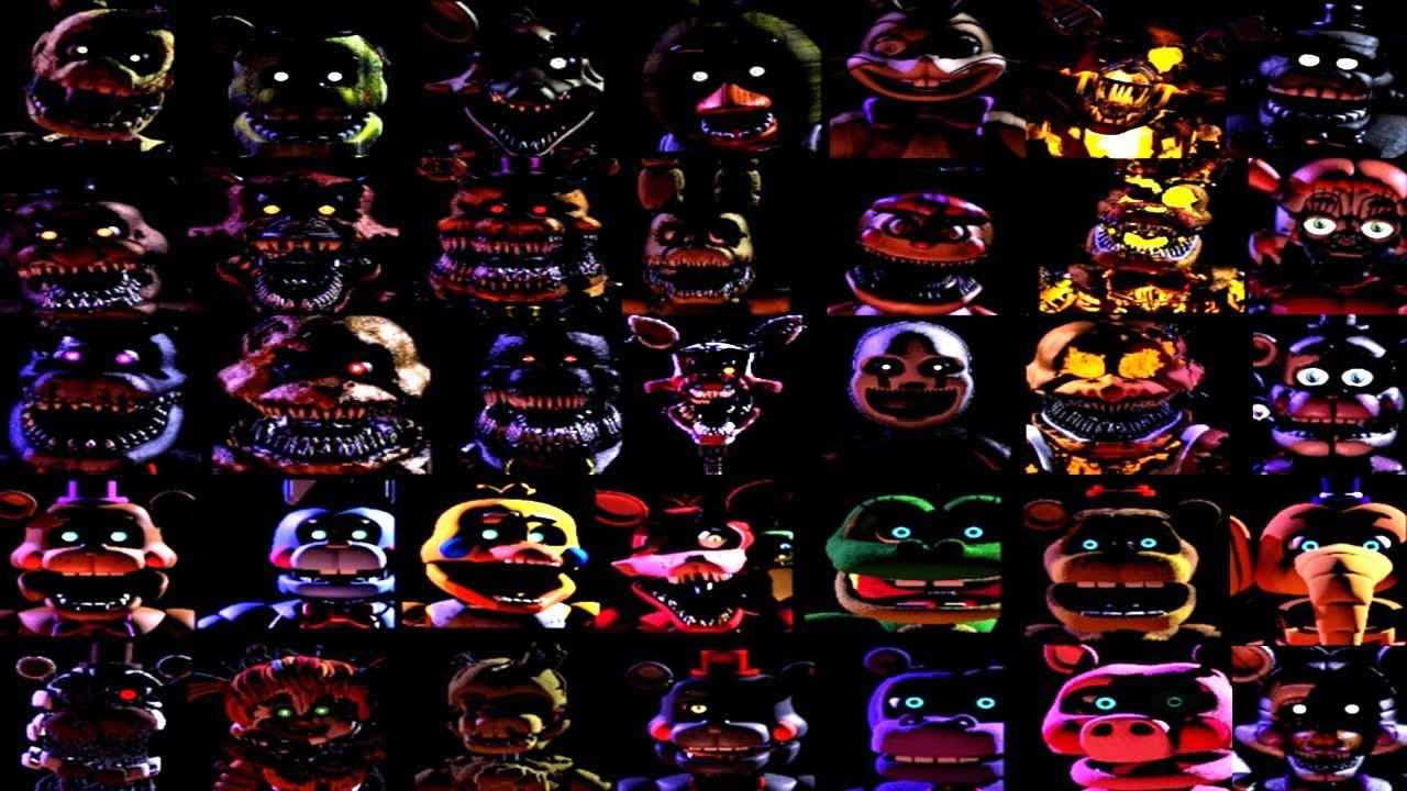 Ultimate Animatronics Salvage - FNAF 1, 2, 3, 4, SL, 6, VR JUMPSCARES