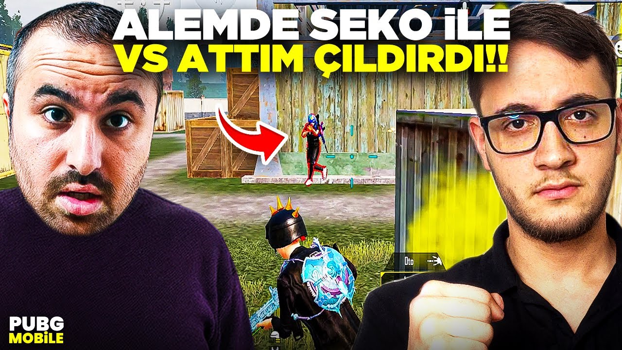 ALEMDE SEKO İLE VS ATTIM ÇILDIRDI ! | PUBG MOBİLE