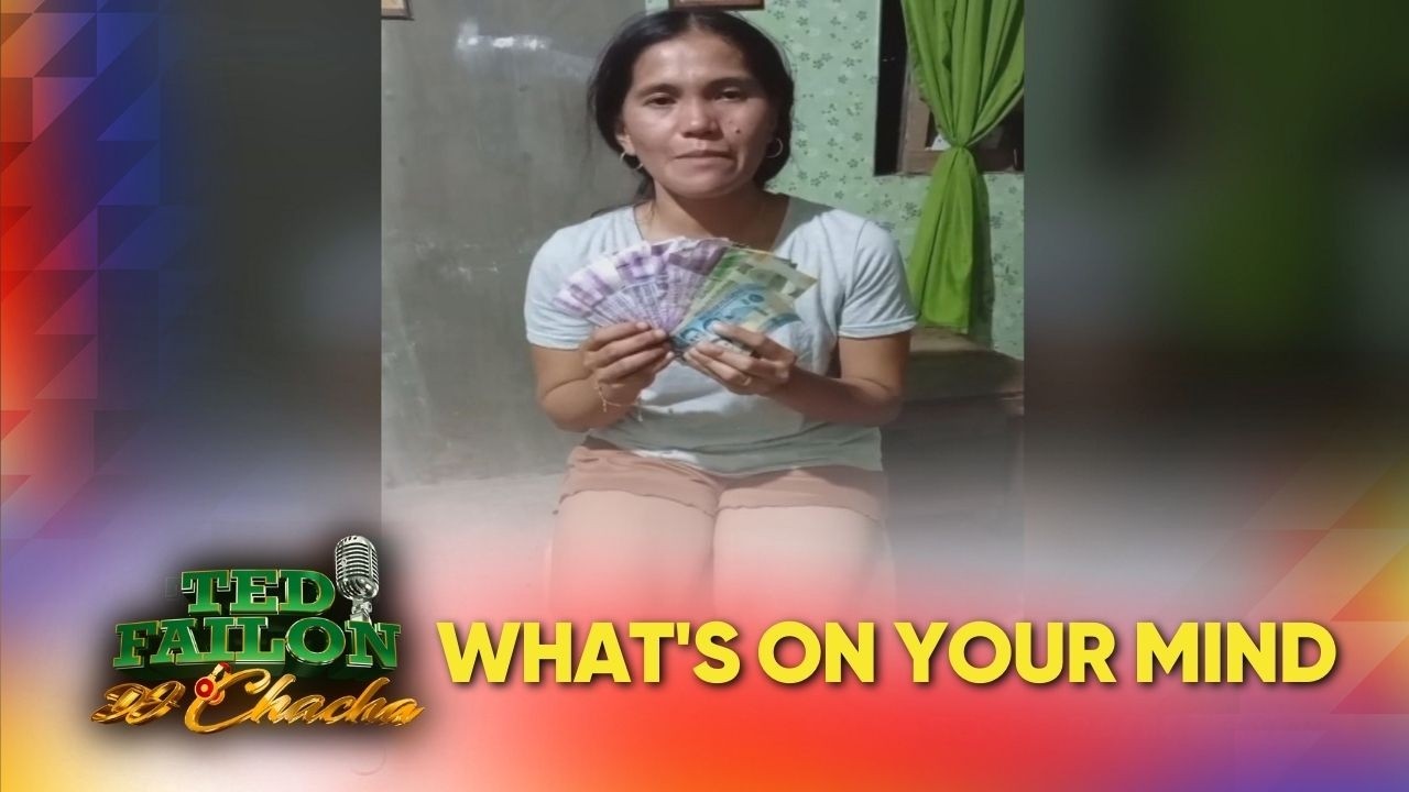 Happy Hour - Natanggap na tulong ni Nanay Rowena | Ted Failon & DJ Chacha