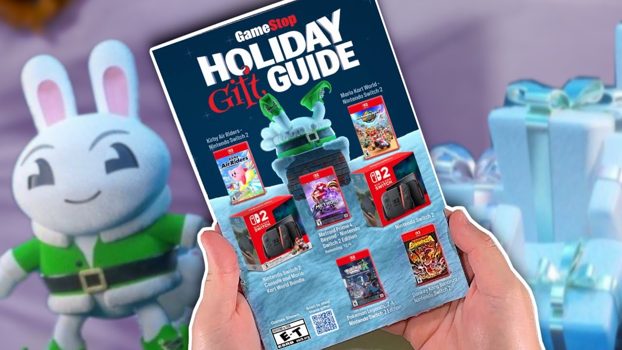 ЛУЧШИЕ ИГРЫ ГОДА? - Путеводитель по рождественским подаркам GameStop 2025 🎁