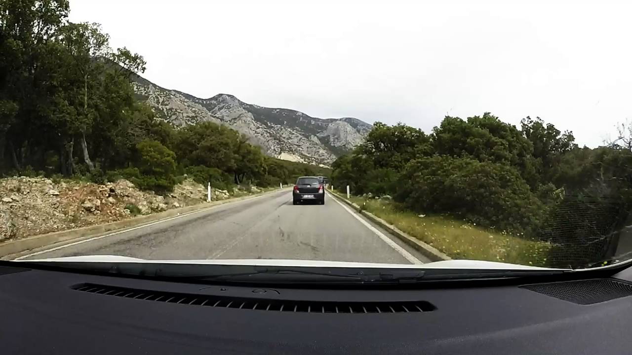 Sardinia Drivelapse - Cala Gonone to Grotta di Ispinigoli