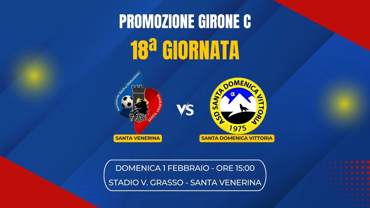 Santa Venerina - Santa Domenica Vittoria 6-0 [Promozione C 2025/26 - 18ª giornata]