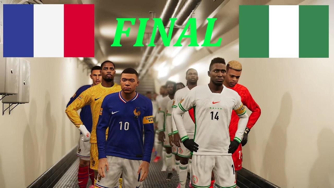 Nigeria vs France - 2026 Football World Cup Final - Full Game Simulation PES