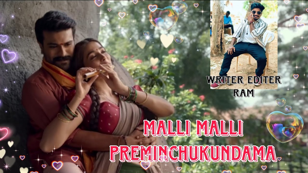 Malli malli preminchukundamaa cover song #ramcharan #trending 