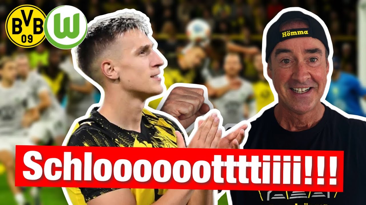 Flurwoche aufer Ersatzbank! | Borussia Dortmund - VfL Wolfsburg 1:0