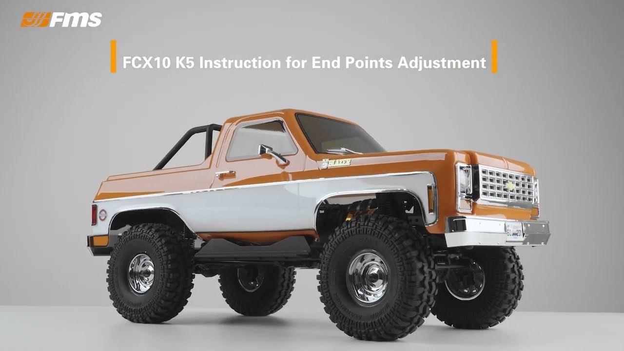 FCX10 K5 Instruction for End Points Adjustment